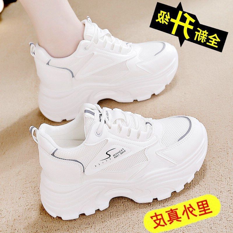 外贸爆款爆款内增高小白鞋女式
