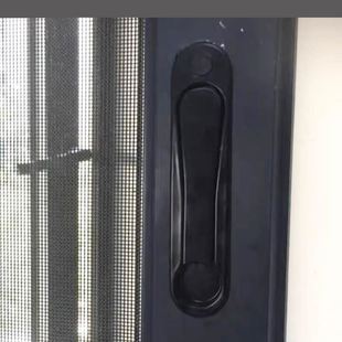 平开窗隐形拉手金刚网纱窗把手隐藏式推拉门传动塑钢执手方杆.