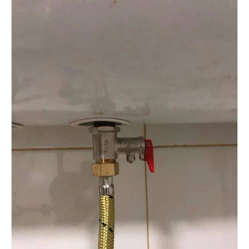 全铜加厚4分通用家安电热水器用全阀减压阀泄压阀美的小厨宝配件图片