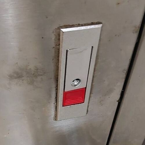 机箱锁通用型柜锁机柜锁 电箱锁平面锁MS730平面机箱锁MS503 弹跳