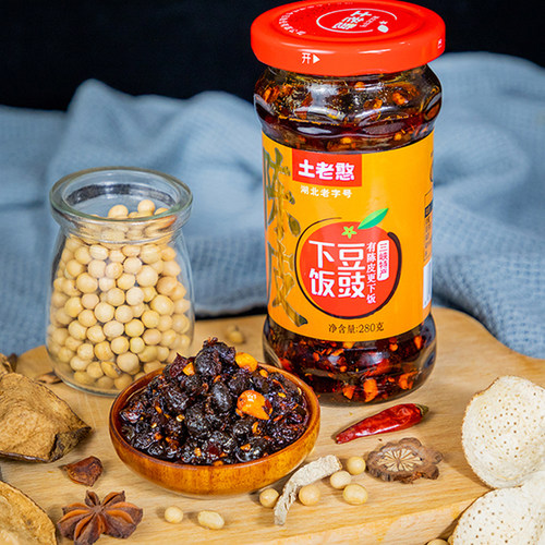 土老憨风味豆豉拌饭拌面辣椒