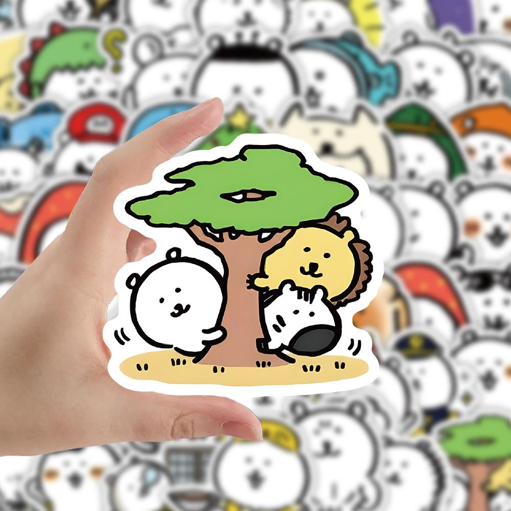 126张自嘲熊贴纸可爱卡通防水