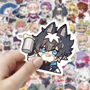 180张FOG角色Q版 饰diy贴纸 周边贴纸卡通可爱笔记本贴画手机手账装