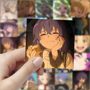 118张无职转生贴纸笔记本行李箱个性桌面DIY防水装饰动漫人物贴画