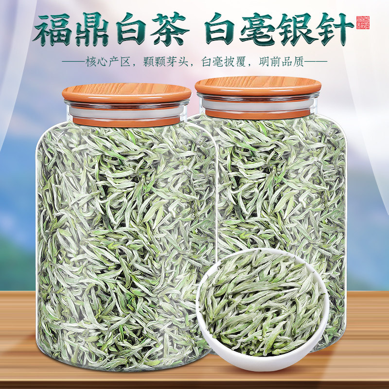 2021年头採特级白毫银针高品质