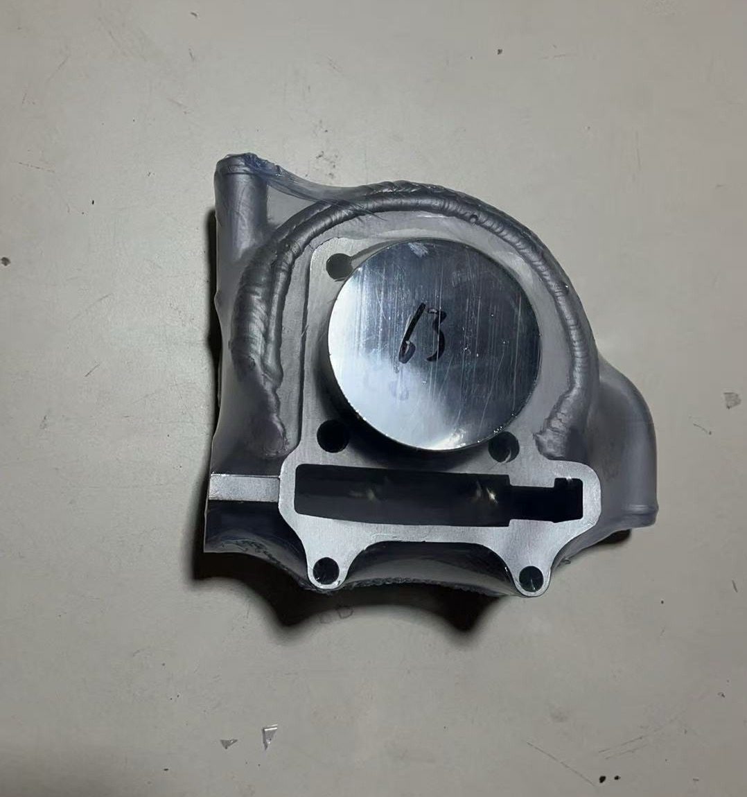 GY6改装水冷套缸4v 63mm中缸气缸