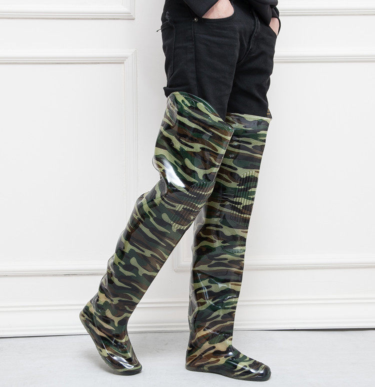 Chaussures - bottes caoutchouc homme pour printemps - semelle tendon - Ref 963959 Image 4