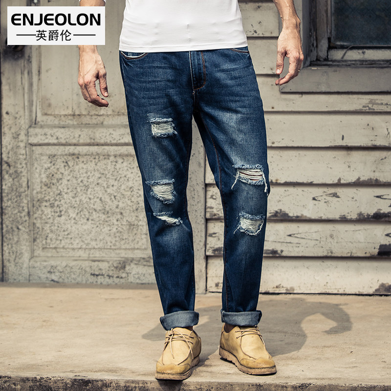 Jeans pour jeunesse ENJEOLON 100% coton pour Quatre saisons - Ref 1481880 Image 5