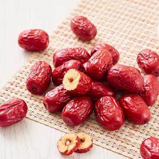 【新枣】沧州红枣金丝小枣新疆红枣去核有核小红枣干煲粥零食