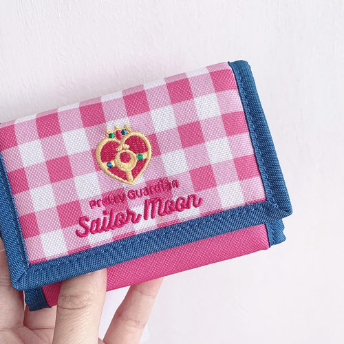 美少女战士刺绣格子钱包
