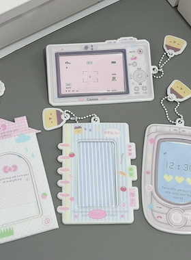 可爱异型卡套ccd小房子手机造型3寸小卡公交卡饭卡收纳可放硬卡套