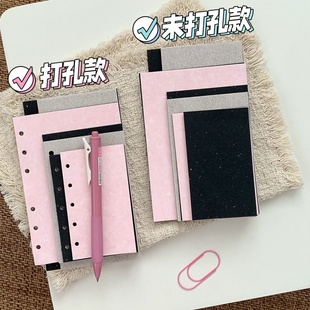 灰烬蔷薇手帐内页A6A7M5手账活页本替换内芯混合素材特种纸便签本