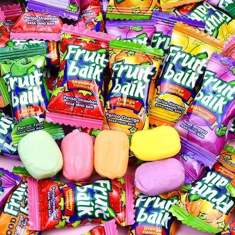 大包装】果汁软糖马来西亚风味水果软糖混合口味儿童糖果零食年货