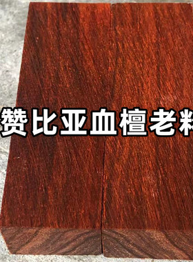 小叶紫檀血檀木料雕刻把件唢呐料