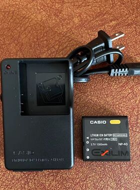 适用卡西欧EX-Z30 Z40 Z500 Z600 Z700 Z750相机NP-40电池+充电器
