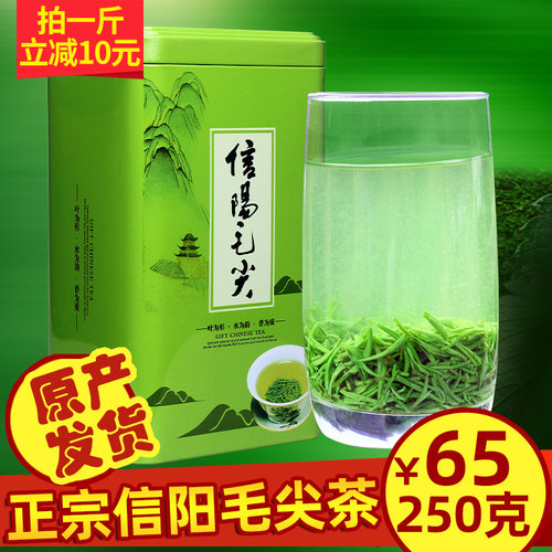 信阳毛尖2026新茶叶绿茶高山毛尖雨前嫩芽浓香型手工春茶散装250g