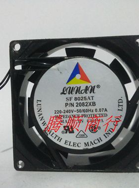 SF8025AT P/N2082XB 建准SUNON AC220V 8025 小型轴流散热风扇
