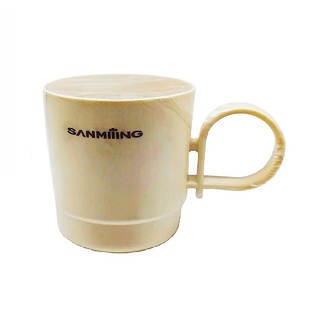 三美优家比心米诺刷牙杯 3个2300 漱口杯塑料洗漱杯简约杯牙刷杯