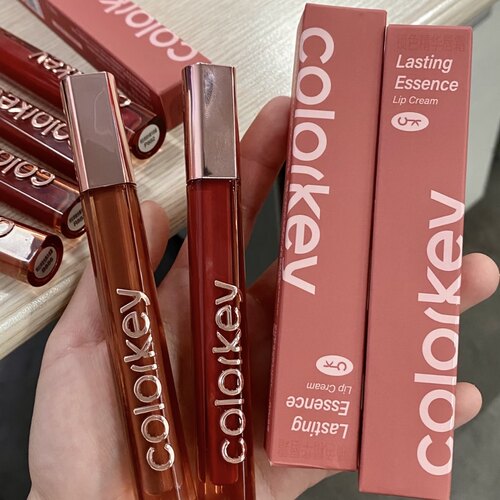 新品珂拉琪锁色精华唇霜不易沾杯