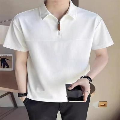 高级感男士短袖polo衫夏季新款