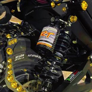 RPM RT后减震专用rpmrt保护套电摩后避震碳纤维气瓶保护套