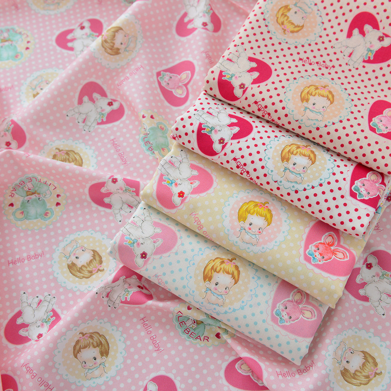 布料纯棉手工DIY宝宝服装床品卡通印染复古昭和风全棉面料小可爱,居家布艺,海绵垫/布料/面料/手工diy,淘宝优惠券,粉丝福利购,淘宝优惠卷