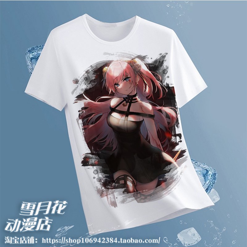 式守同学不只可爱而已 周边短袖T恤衣服装半袖夏装夏季 体恤