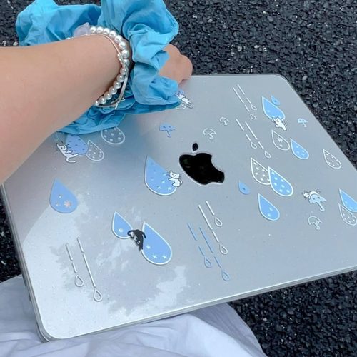 镭射彩印苹果笔记本保护壳