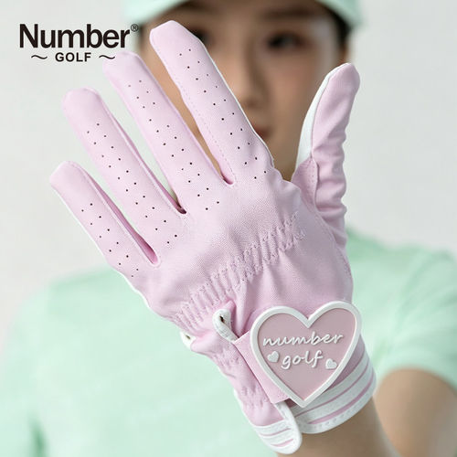NUMBER女士高尔夫防滑透气手套