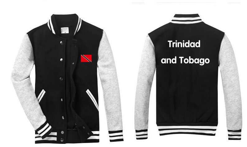 特立尼达和多巴哥国旗外套 棒球服 黑色纯棉棒球衫 抓绒卫衣夹克在类目 运动服/休闲服装, 运动茄克/外套中 - 来自Buy2taobao.com提供专业的淘宝代购服务
