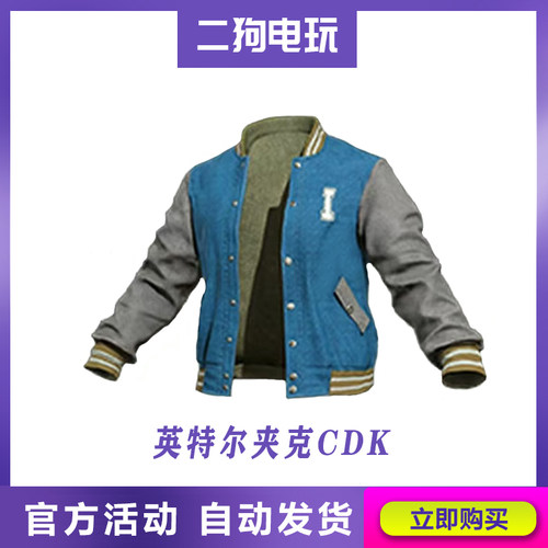 PUBG绝地求生皮肤英特尔联名夹克吃鸡intel外套定制衣服兑换码CDK