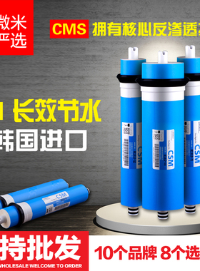 CSM世韩50G75G100G200G300G400节水1:1反渗透RO膜净水器通用滤芯