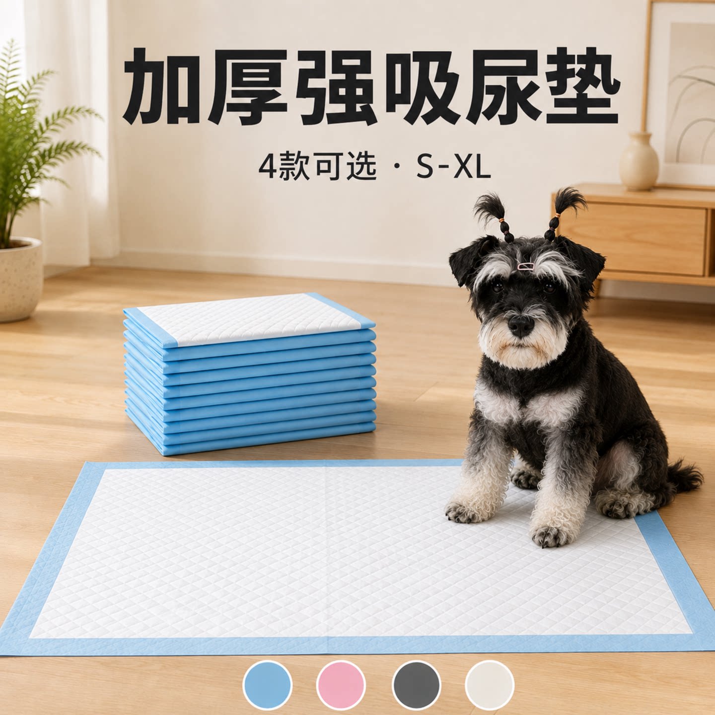 狗狗尿垫防水防漏宠物尿片图片