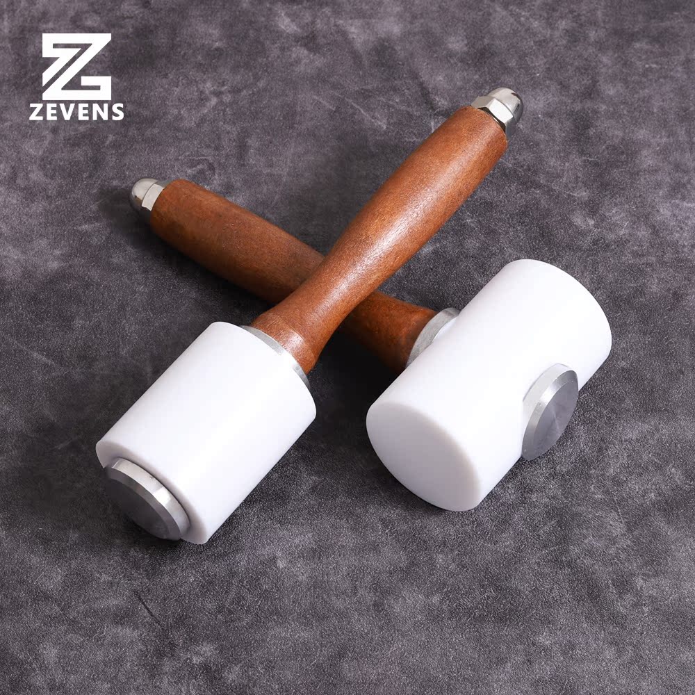 尼龙皮雕锤 diy手工皮具皮雕印花专用锤 斩类打孔锤子五金安装锤