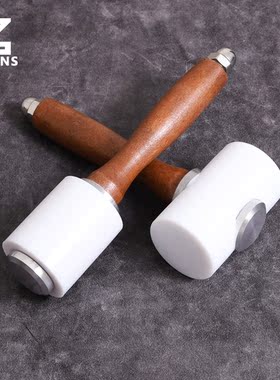 尼龙皮雕锤 diy手工皮具皮雕印花专用锤 斩类打孔锤子五金安装锤