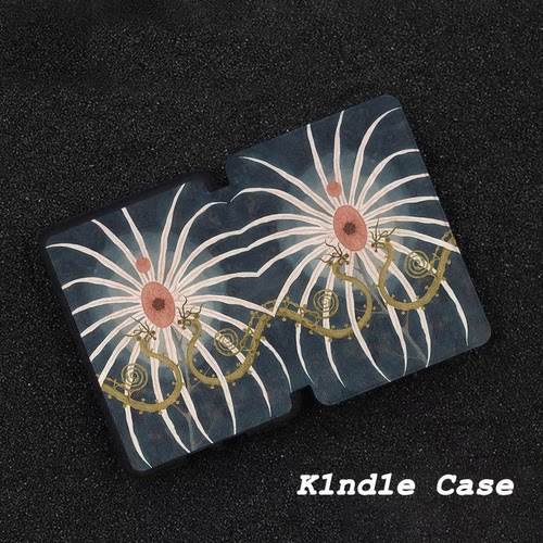 原创双龙异花适用kindle7代电子书保护套kpw123软壳958防摔带休眠