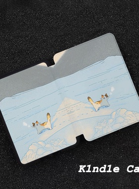 原创冬日猫咪适用kindle7代电子书保护套kpw123软壳958防摔带休眠