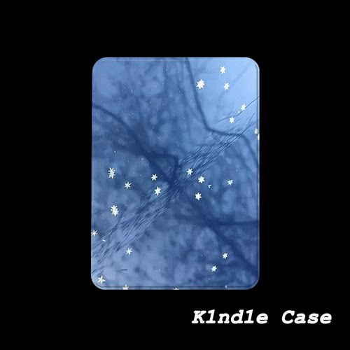 原创蓝枝星落KindlePaperwhite6/5/4/3电子书磁吸保护套658青春版拆分汉王clear6适用neo3掌阅light4休眠