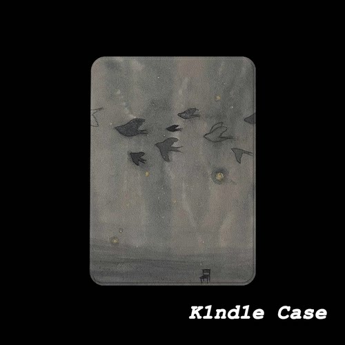 原创灰空燕群KindlePaperwhite6/5/4/3电子书磁吸保护套658青春版拆分汉王clear6适用neo3掌阅light4休眠
