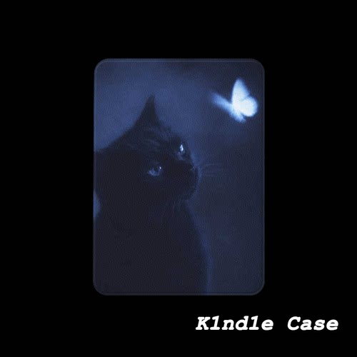 原创暗夜猫蝶KindlePaperwhite6/5/4/3电子书磁吸保护套658青春版拆分汉王clear6适用neo3掌阅light4休眠