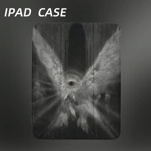 原创氛围感单眼飞蛾iPad2025新款11代苹果Air7防弯Y折ipad壳三折第9代平板壳11寸Pro亚克力适用mini7带笔槽
