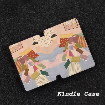 原创枕边书海适用kindle7代电子书保护套kpw123软壳958防摔带休眠