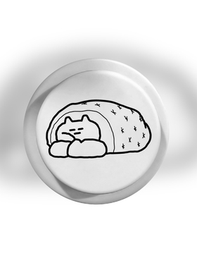 原创被窝猫Magsafe磁吸手机气囊支架适用苹果吸附伸缩磨砂拆卸