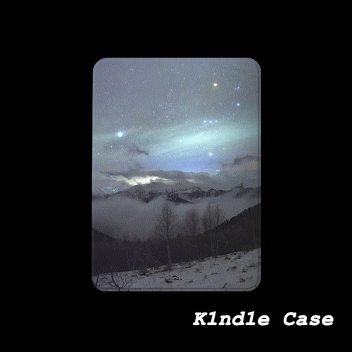 原创雪山星夜KindlePaperwhite6/5/4/3电子书磁吸保护套658青春版拆分汉王clear6适用neo3掌阅light4休眠