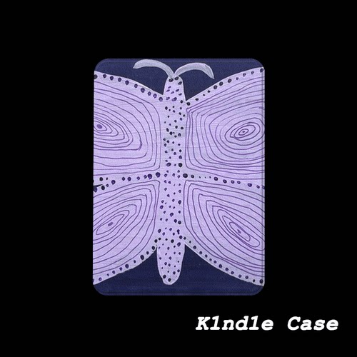 原创紫圈蝴蝶KindlePaperwhite6/5/4/3磁吸保护套658青春版拆分支架壳汉王clear6适用neo3掌阅light4休眠