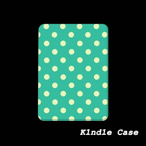 原创青绿波点KindlePaperwhite6/5/4/3磁吸保护套658青春版拆分支架壳汉王clear6适用neo3掌阅light4休眠
