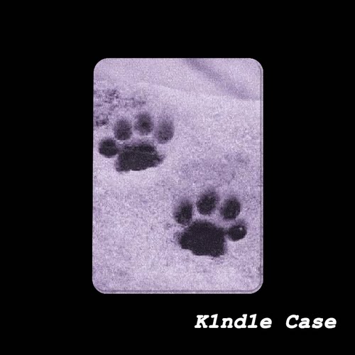 原创紫灰爪印KindlePaperwhite6/5/4/3电子书磁吸保护套658青春版拆分汉王clear6适用neo3掌阅light4休眠