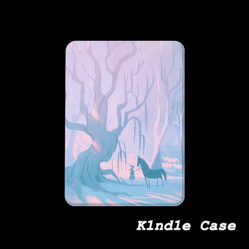 原创雪林牵马KindlePaperwhite6/5/4/3电子书磁吸保护套658青春版拆分汉王clear6适用neo3掌阅light4休眠