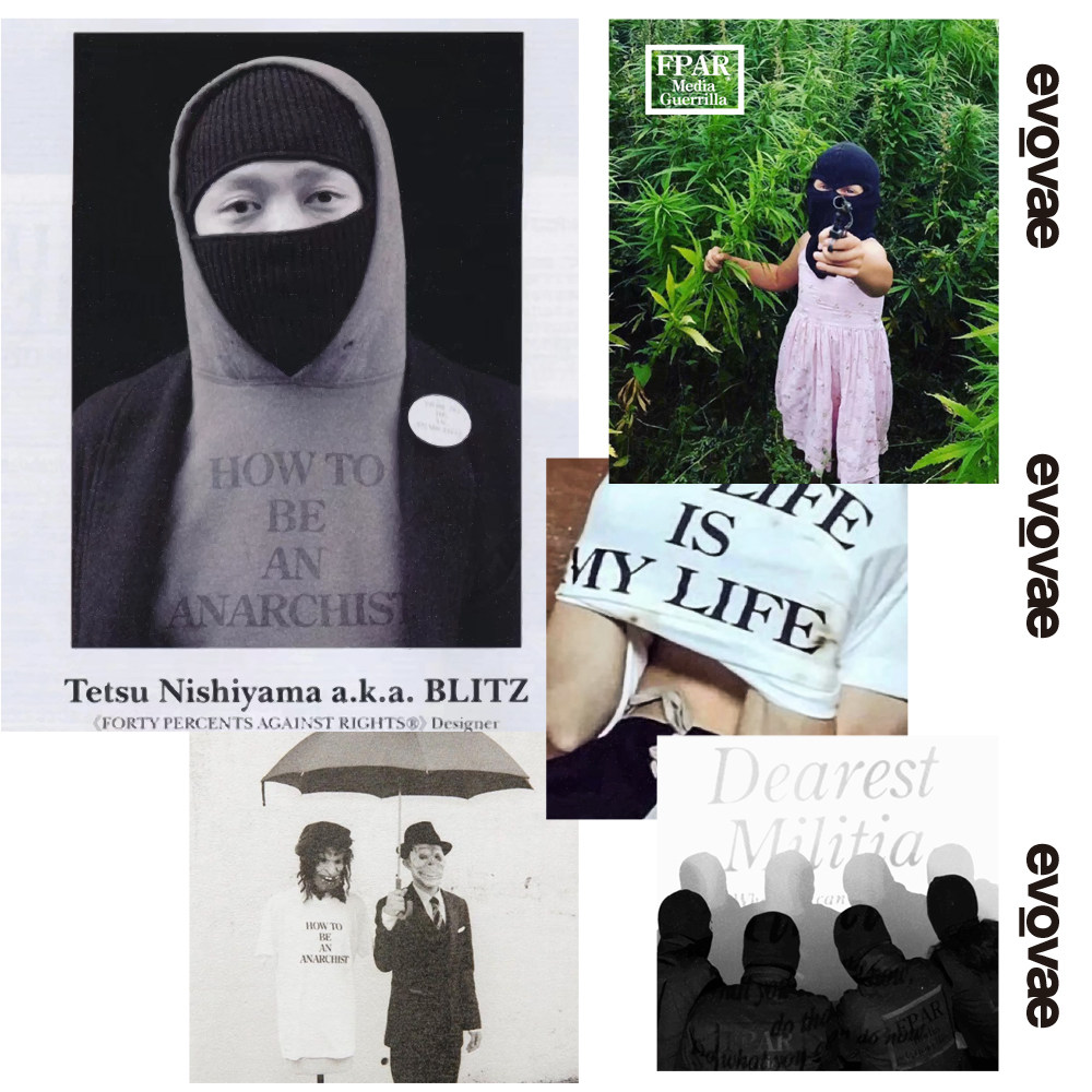 evovae原创西山彻FPAR磁性反光贴纸古早设计复刻NBHD潮WTAPS车贴