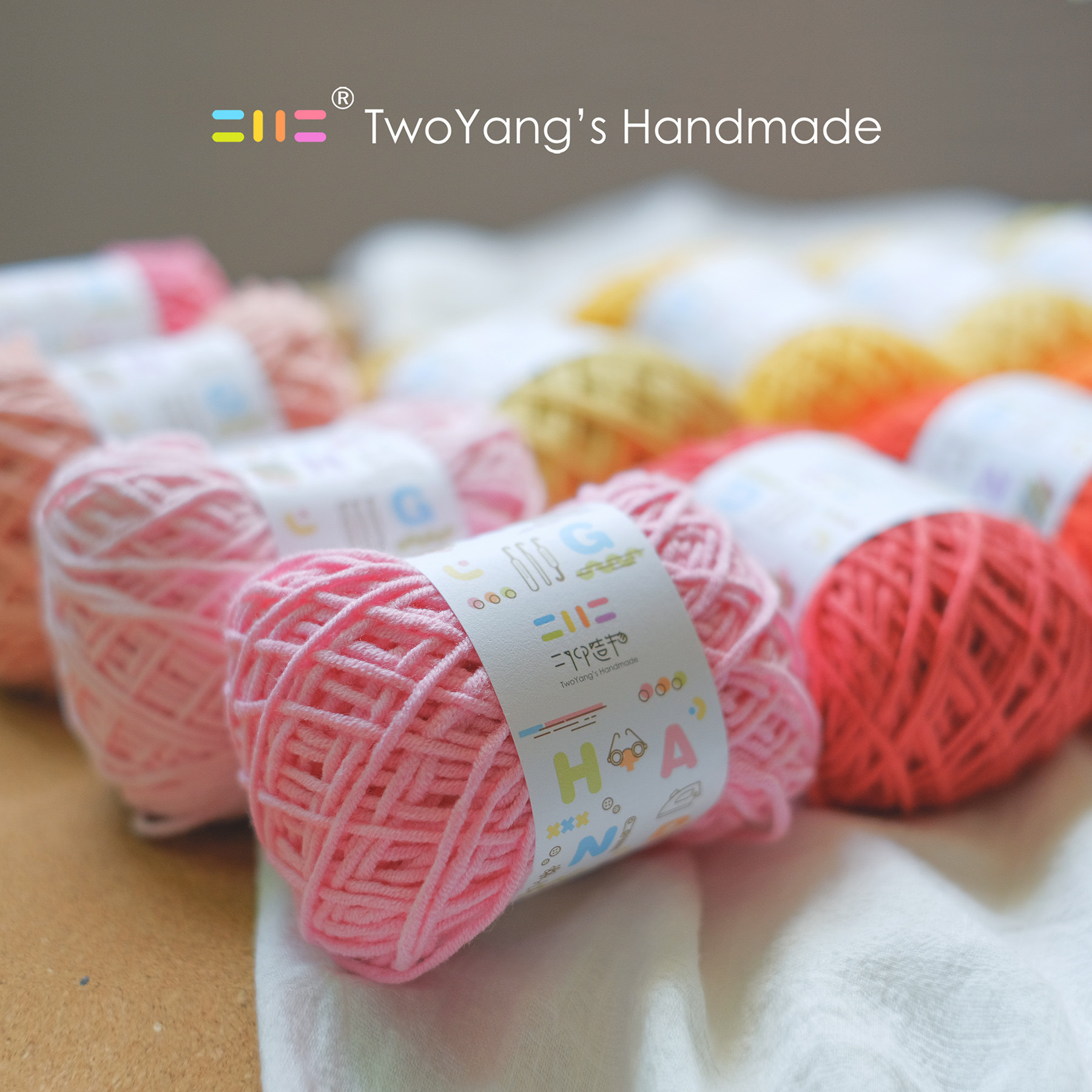 Two overhead creation Cotton milk Cotton Line Mission baby Dedicated baby Wool manual weavein the Accessories/Leather belt/Hat/Muffler , Clothing fabrics , Woolen  category - from Buy2taobao.com to provide professional Taobao agent buy service